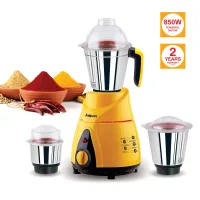 Jaipan Butler Mixer Grinder - 3 Jars (850 W) - Yellow & Black