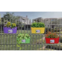 Krish Double Hook Planter Pot - Multicolour