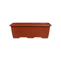 Krish Window Planter (8 Inch) - Brown