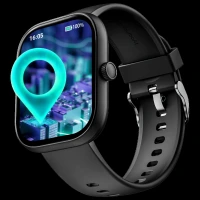 boAt Wave Sigma 3 Smartwatch with Bluetooth Calling (51.05mm HD Display, IP67 Water Resistant, Active Black Strap)