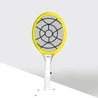 Geep Fighter Mosquito Racket (Yellow & White)