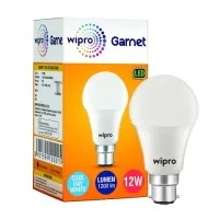 Wipro Garnet White LED Bulb B22 6500K (12 W)