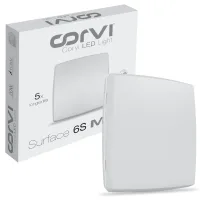 Corvi LED Light Surface 6S Square (Slimmest Dimmable Full Glow) 15W - Warm White