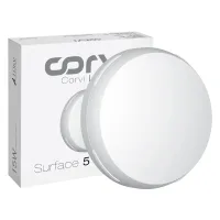 Corvi Led Light Surface 5 Round 12W (Slim Driverless Dimmable Full Glow) Milky White