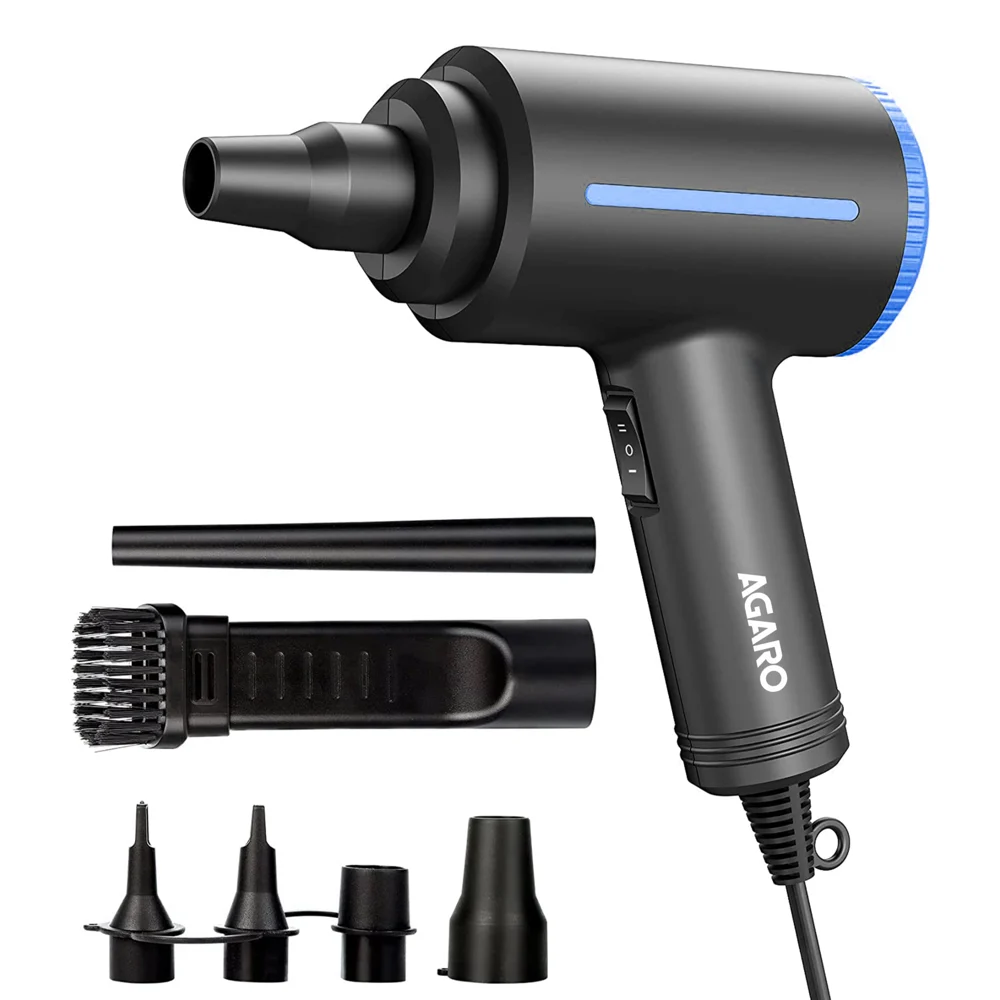 Agaro Compressed Air Duster - Black