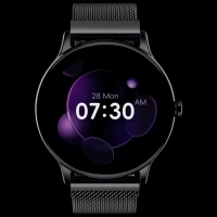 noise Twist Go Smartwatch with Bluetooth Calling (35mm TFT Display, IP67 Water Resistant, Black Link Strap)