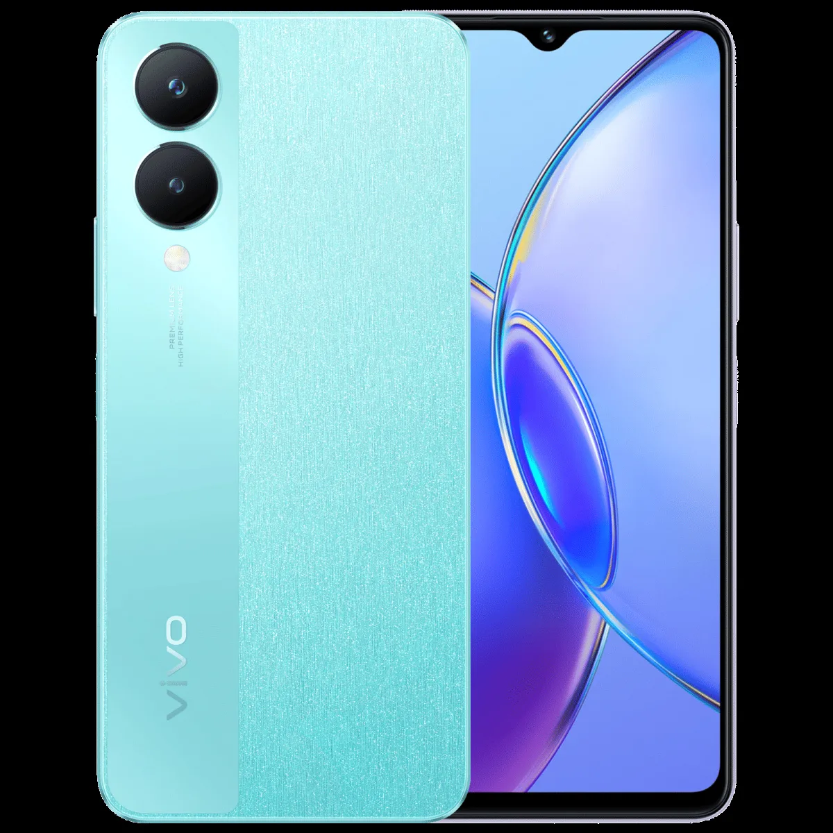 vivo Y28 5G (8GB RAM, 128GB, Glitter Aqua)