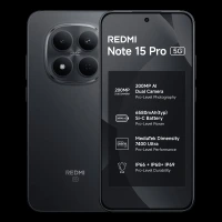 Redmi Note 15 Pro 5G (8GB RAM, 256GB, Carbon Black)