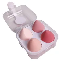 Makeup Puff Cosmetic Beauty Blender Sponge - Set Of 4