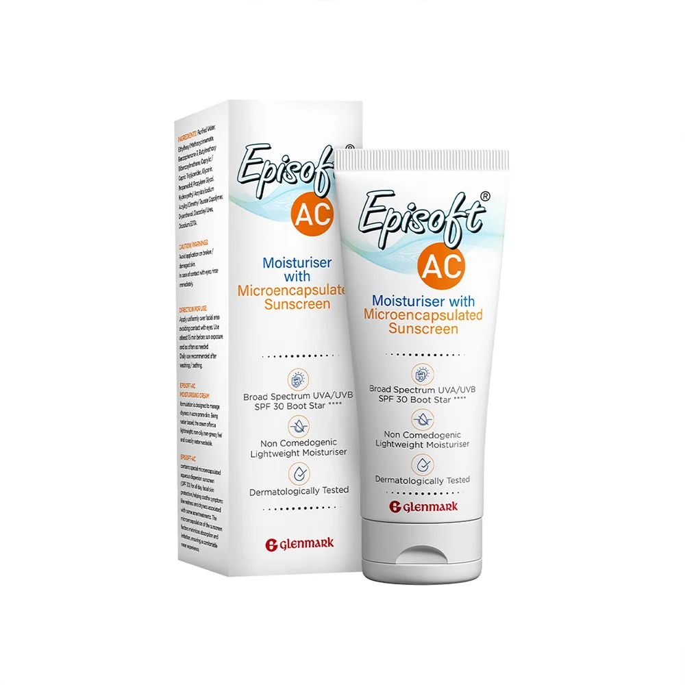 Episoft AC Moisturiser With Microencapsulated Sunscreen
