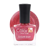 Colour Fx New York Sugar Crimson 113 Nail Enamel - Red