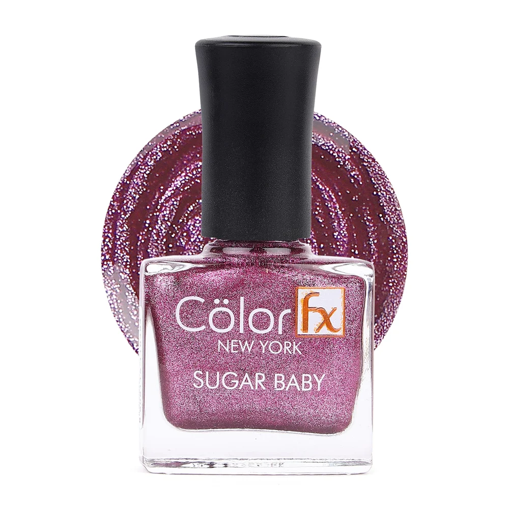 Colour Fx New York Sugar Baby 116 Nail Enamel - Magenta