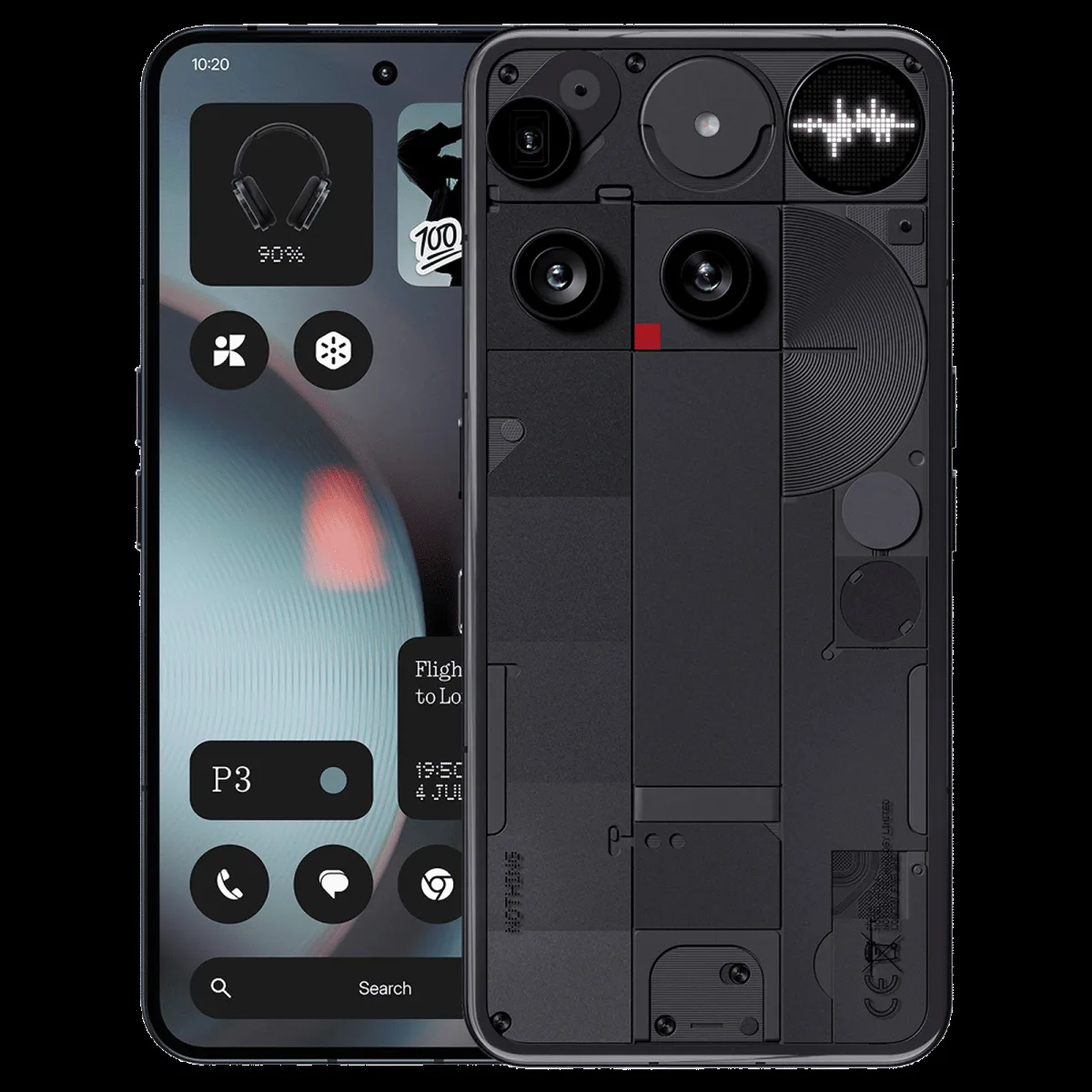Nothing Phone 3 5G (12GB RAM, 256GB, Black)