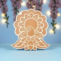 House Of Festivals MDF Peacock Rangoli Stencil - 12 Inch