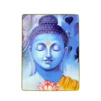 Buddha Resin Laminated Photo Frame ( 12 X 16 Inch )