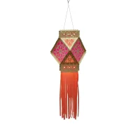 YE Decorative Hanging Lantern (Kandil) - Multicolor