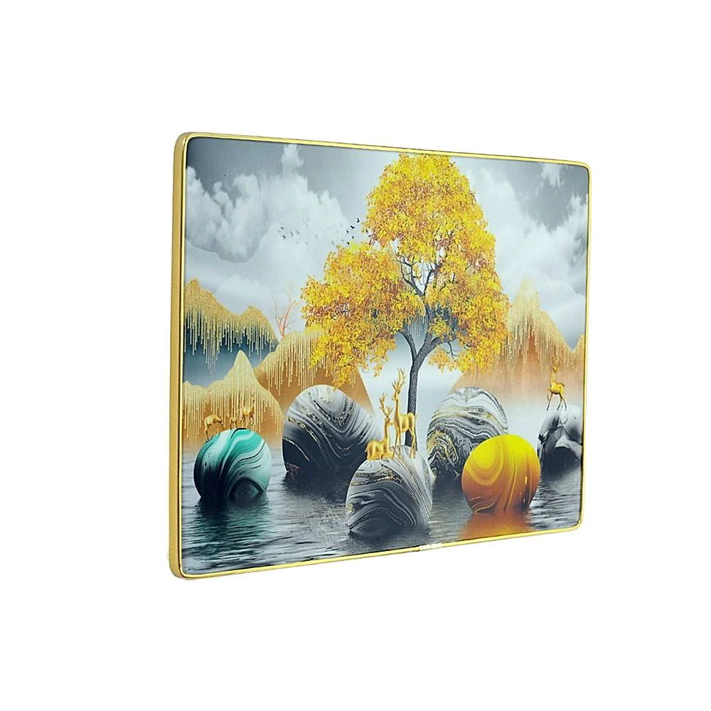 Landscape With Cloud Resin Laminated Photo Frame ( 12 X 16 Inch )