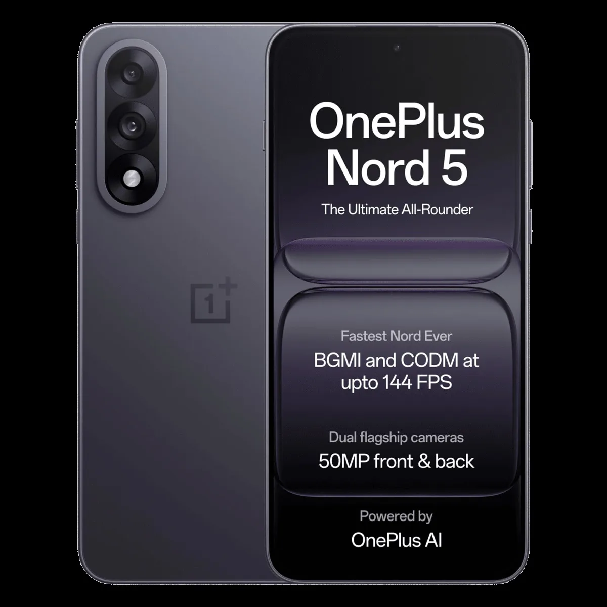 OnePlus Nord 5 5G (8GB RAM, 256GB, Phantom Grey)