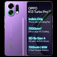 oppo K13 Turbo Pro 5G (12GB RAM, 256GB, Purple Phantom)