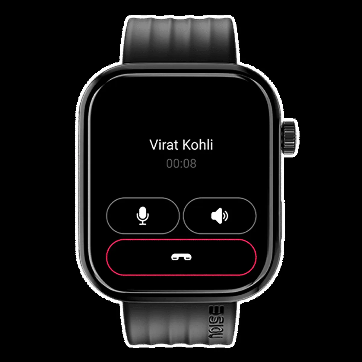 noise ColorFit Pro 5 Smartwatch with Bluetooth Calling (46.99mm AMOLED Display, IP68 Water Resistant, Midnight Black Strap)