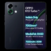 oppo K13 Turbo 5G (8GB RAM, 256GB, Midnight Maverick)