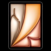 Apple iPad Air Wi-Fi (11 Inch, 128GB, Starlight, 2024 model)