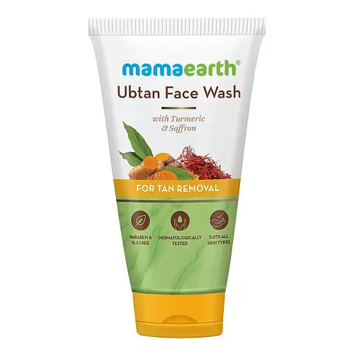 Mamaearth Ubtan Face Wash For Tan Removal