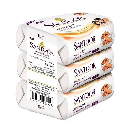 Santoor Sandal Almond Soap