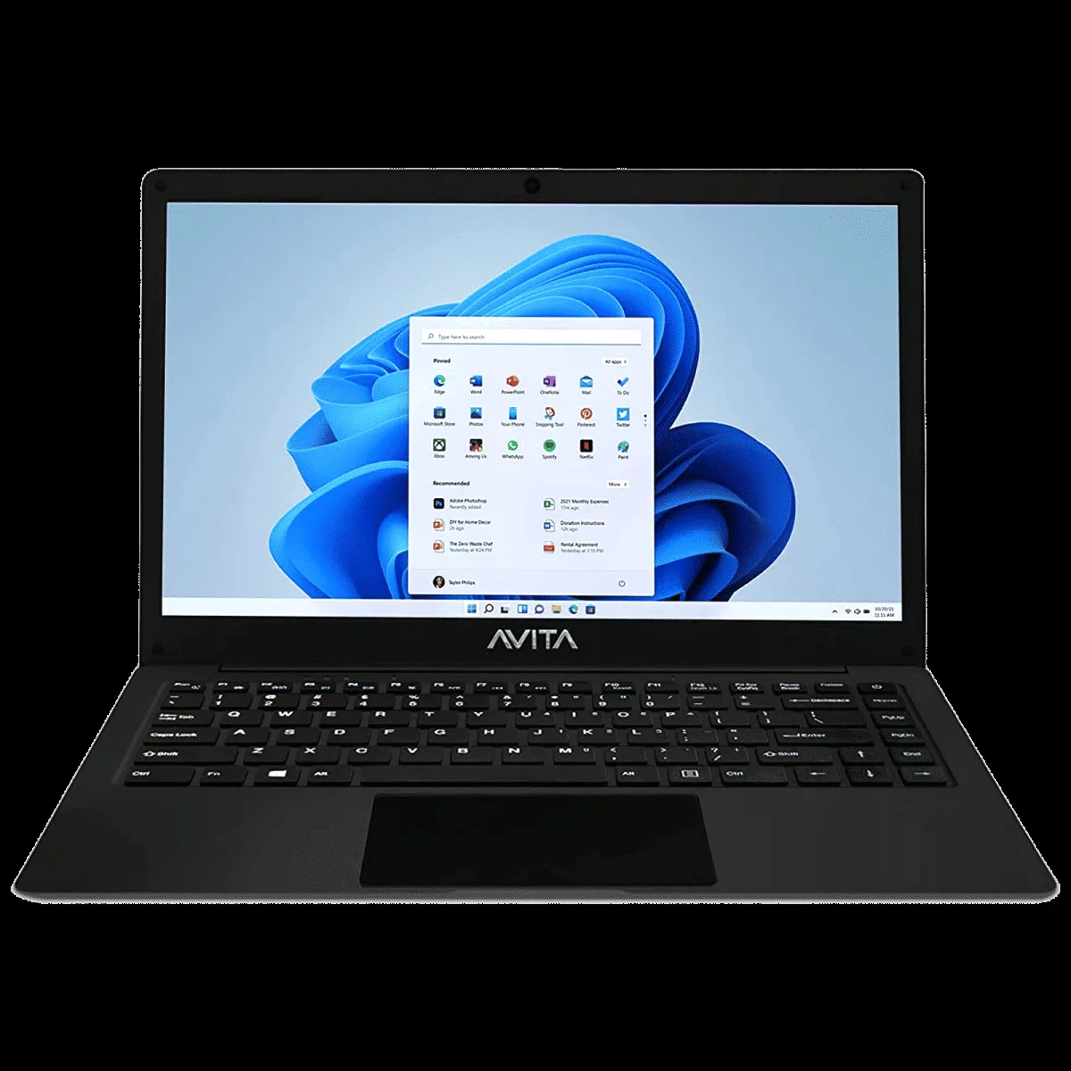 Avita Satus Ultimus S111 Intel Celeron 4th Gen (14.1 inch, 4GB, 128GB, Windows 11 Home, Intel UHD Graphics 600, Full HD IPS Display, Matt Black, NU14A1INC43PN-MB)