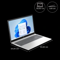 HP 15-fc0026AU AMD Ryen 3 Thin and Light Laptop (8GB, 512GB SSD, Windows 11 Home, 15.6 inch FHD Display, MS Office 2021, Natural Silver, 1.75 KG)
