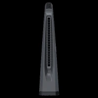 Symphony Surround Bladeless 25 ft Air Throw 650 m3/hr Air Delivery Tower Fan (Powerful Air Throw, Dark Grey)