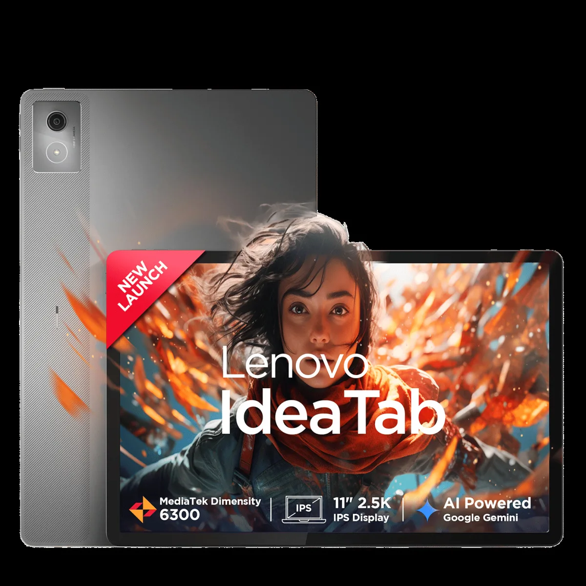 Lenovo Idea Tab Wi-Fi+5G Android Tablet (11 Inch, 8GB RAM, 256GB ROM, Luna Grey)