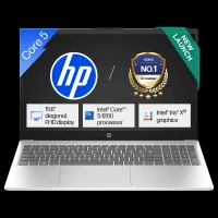 HP 15-fd0664TU Intel Core 5 Thin & Light Laptop (16GB, 512GB SSD, Windows 11 Home, 15.6 inch Full HD Display, MS Office Home 2024, Natural Silver, 1.59 KG)