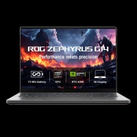 Asus ROG Zephyrus G14 AMD Ryzen AI 9 Gaming Laptop (32GB, 2TB SSD, Windows 11 Home, 8GB Graphics, 14 inch 120 Hz 3K OLED ROG Nebula HDR Display, NVIDIA GeForce RTX 5060, MS Office Home 2024, Eclipse Gray, 1.50 KG)