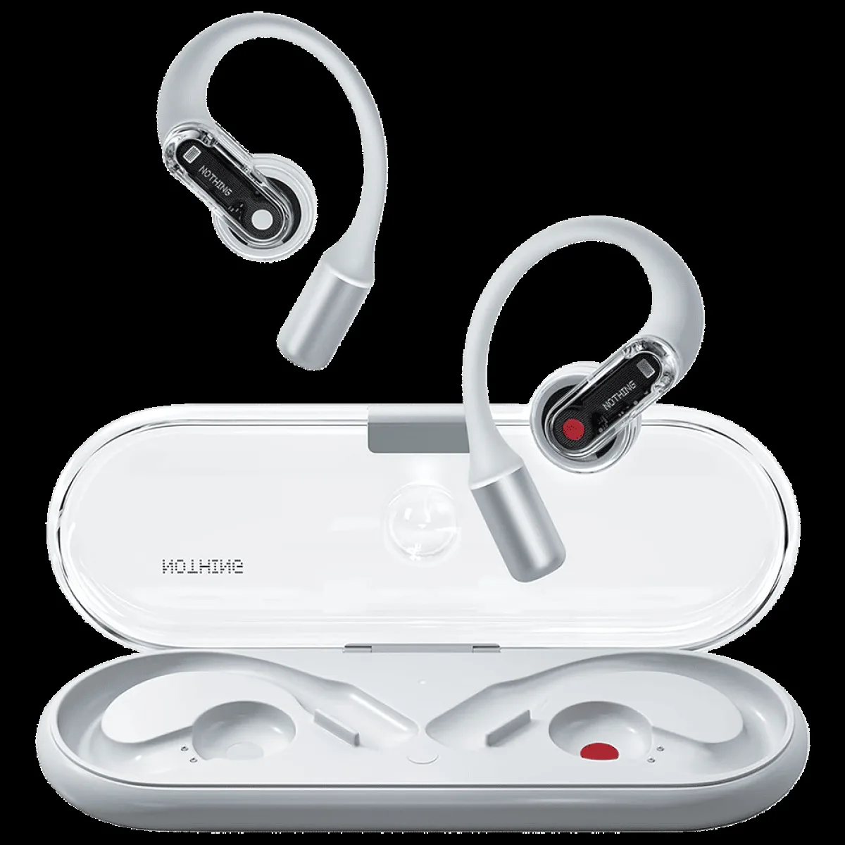 Nothing Ear (Open) TWS Earbuds (IP54 Water Resistant, Clear Voice Technology, White)