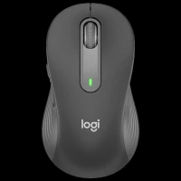 logitech Signature M650 L Wireless Optical Performance Mouse with Customizable Buttons (4000 DPI Adjustable, Multi Device Connectivity, Graphite)