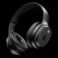 boAt Rockerz 421 Bluetooth Headphone with Mic (40 Hours Playback, Over Ear, Black Sabre)