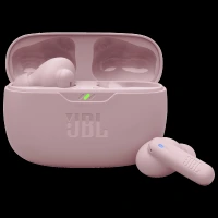 JBL Wave Beam 2 TWS Earbuds with Active Noise Cancellation (IP54 Water Resistant, 40 Hours Playtime, Pink)