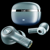 boAt Nirvana Ion TWS Earbuds with Active Noise Cancellation (IPX4 Water and Sweat Resistant, ASAP Charging, Blazing Comet)