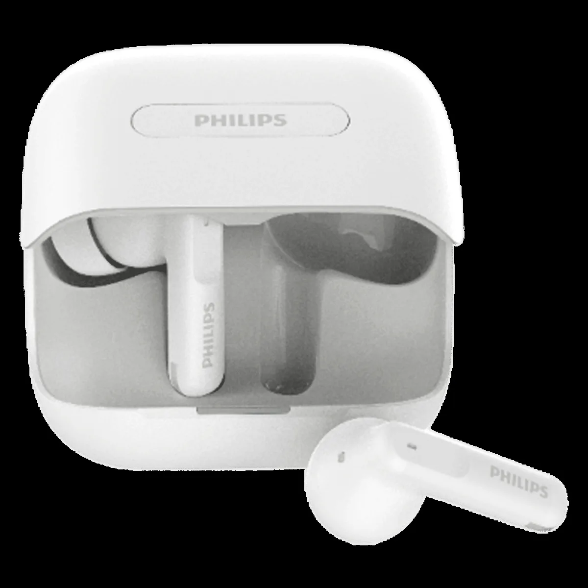 PHILIPS 1000 Series TWS Earbuds with Active Noise Cancellation (50 Hours Playtime, Bright White)