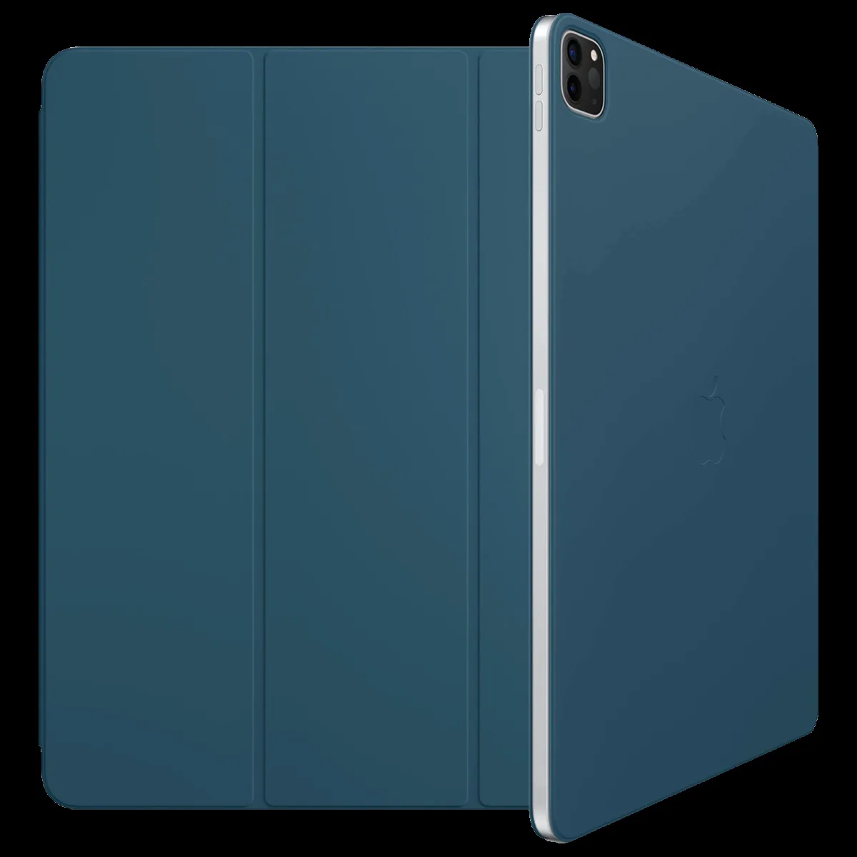 Apple Smart Folio Case for Apple iPad Pro (6th Gen) 12.9 Inch (Magnetic Attachments, Marine Blue)