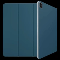 Apple Smart Folio Case for Apple iPad Pro (6th Gen) 12.9 Inch (Magnetic Attachments, Marine Blue)