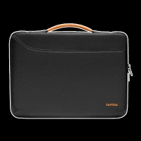 tomtoc A22 Defender Recycled Polyester Laptop Sleeve for 14 Inch Laptop (360 Superior Protection, Black)