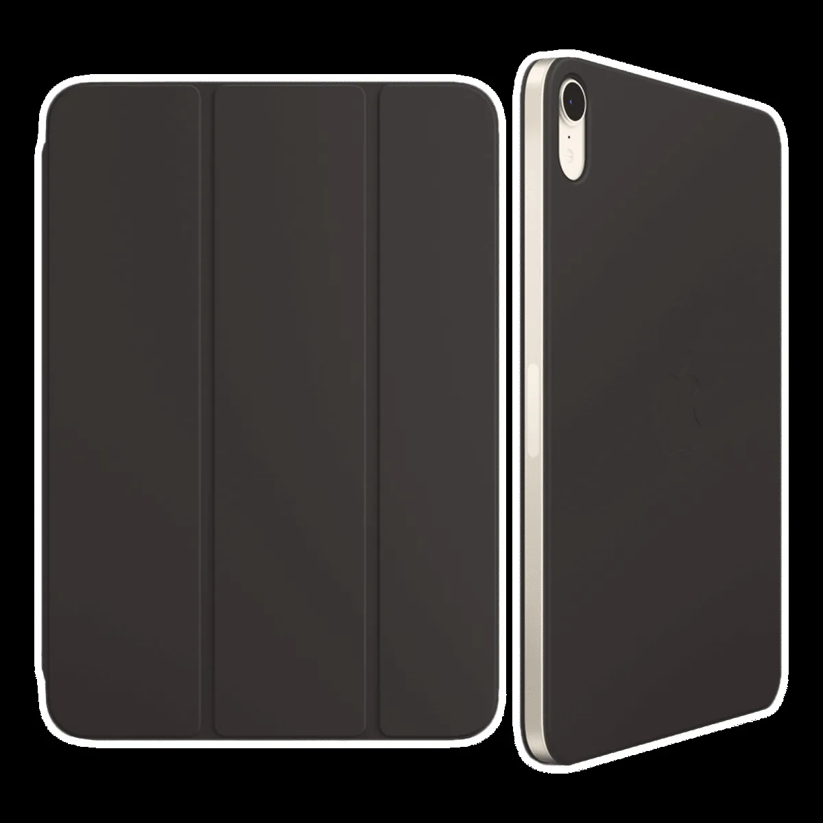Apple Smart Folio Case for Apple iPad Mini (6th Gen) 8.3 Inch (Magnetic Attachments, Black)