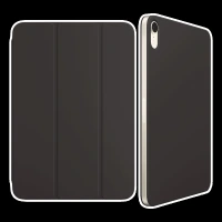 Apple Smart Folio Case for Apple iPad Mini (6th Gen) 8.3 Inch (Magnetic Attachments, Black)