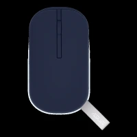 ASUS Marshmallow MD100 Bluetooth 5.0 Wireless Optical Performance with Antibacterial Guard Treatment (1600 DPI Adjustable, Ambidextrous Design, Quiet Blue)