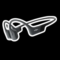 SHOKZ OpenRun Bone Conduction Bluetooth Headphone with Noise Isolation (IP67 Waterproof, 8 Hours Playtime, Black)