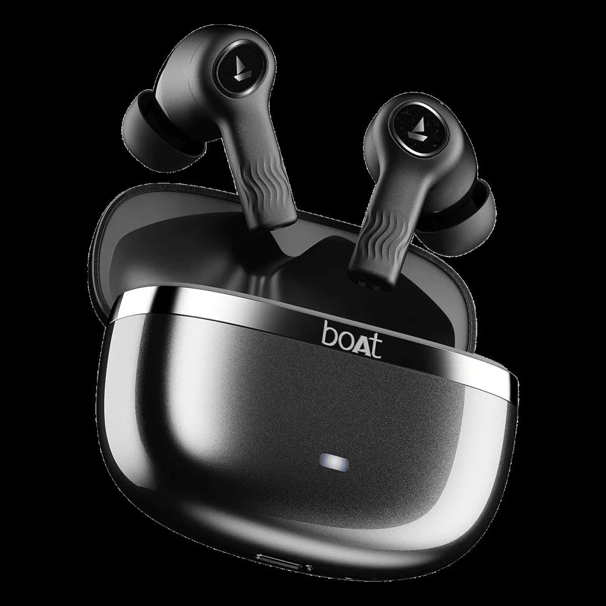 boAt Nirvana Ion ANC Pro TWS Earbuds with Active Noise Cancellation (IPX4 Water Resistant, Dual EQ Modes, Crystal Black)