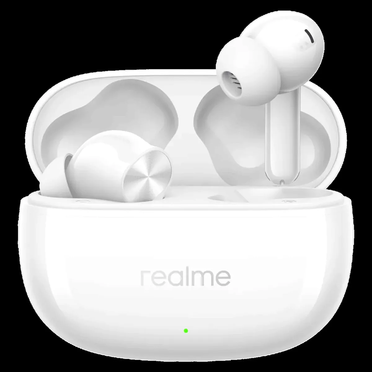 realme Buds T200x TWS Earbuds with Active Noise Cancellation (IP55 Dust & Water Resistance, Dual Device Connection, Moonlight White)