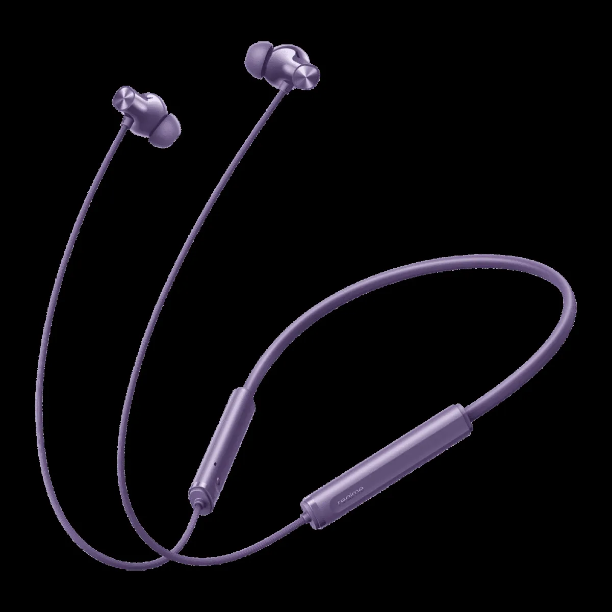 realme Buds Wireless 5 Neckband with Active Noise Cancellation (IP55 Dust & Water Resistant, Smart De-Wind Technology, Twilight Purple)